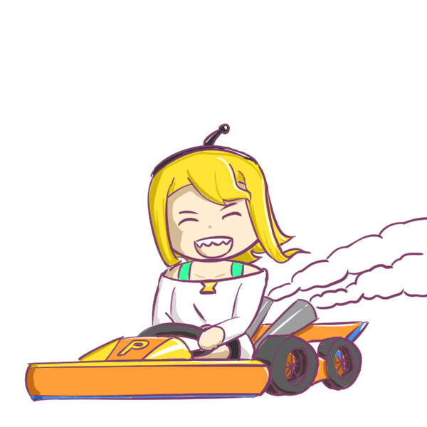 「I didn't have Mario Kart so I just did a」|Arcname・アクネムのイラスト