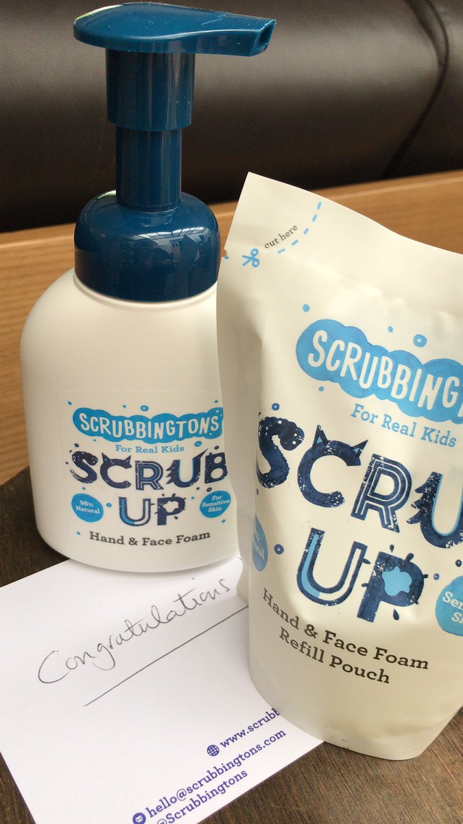 Thank you <a href="/Scrubbingtons/">Scrubbingtons</a> loving the fresh clean scent #nowwashyourhands