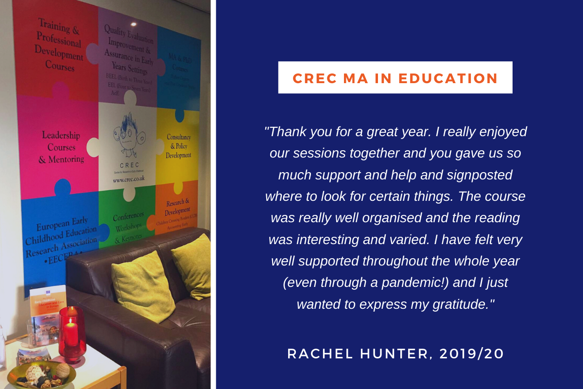 _CREC's tweet photo. It's always lovely to receive positive feedback from students...
But to receive such comments during a time when we've all been struggling through a global #pandemic is even more special ๐ค๐
#ThankYou #StudyWithCREC https://t.co/hEik4c6Is1