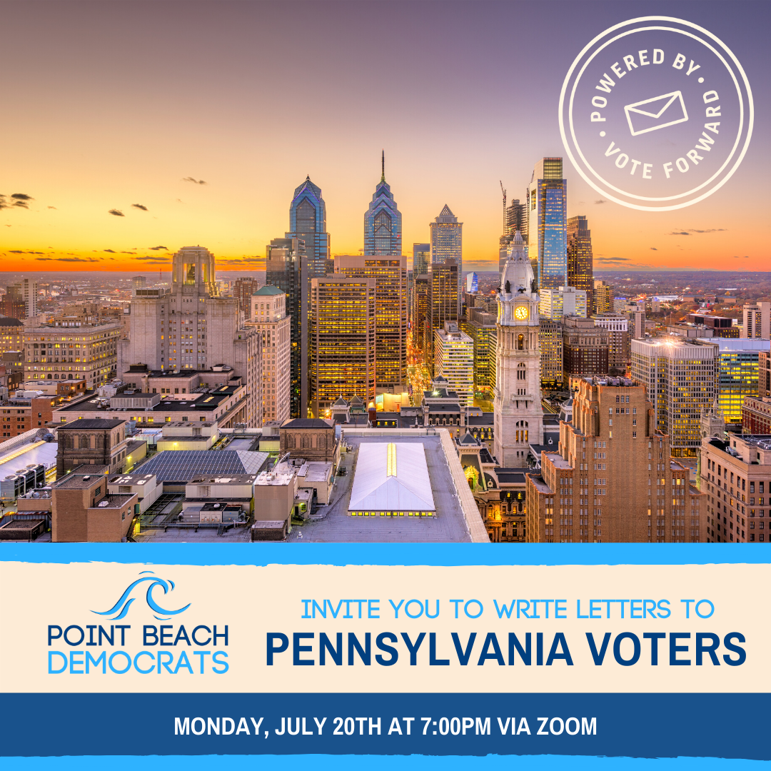 ptbeachprogress's tweet photo. As part of our #GOTV effort for the #2020Election, our club is writing letters to voters in the #SwingState of #Pennsylvania. We'll provide letters, addresses, and envelopes. Take action and join us: https://t.co/jlvCmxm0fH https://t.co/ItGA0JfJg3