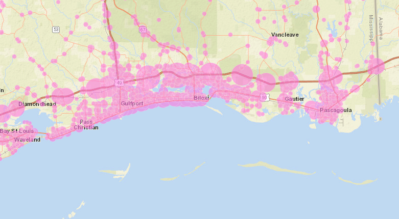 Business owners can benefit from our Traffic Counts Map! See what areas on the Mississippi Gulf Coast are most heavily traveled as you plan outdoor advertising or even relocation. → bit.ly/2sN3JpH