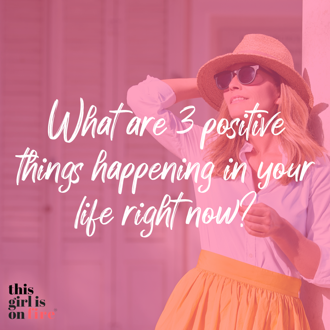 thisgirlisonfire (@officialtgiof) on Twitter photo No matter how dire things may appear, we always have at least 3 postive things happening in our life that we should use to remind ourselves that we're okay. 
What are your 3 things? 🤔
#positivethinking #smilemore #empowerher #tgiof No matter how dire things may appear, we always have at least 3 postive things happening in our life that we should use to remind ourselves that we're okay. 
What are your 3 things? 🤔
#positivethinking #smilemore #empowerher #tgiof