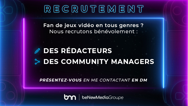 ClemCF45's tweet image. 🚨 RECRUTEMENT 🚨

Pour un nouveau projet @BNMGroupe recherche des fans de jeux vidéo en bénévolat :

📝 Des Rédacteurs
📲 Des Community Managers

▶ Pour postuler, présentez-vous en DM 😉