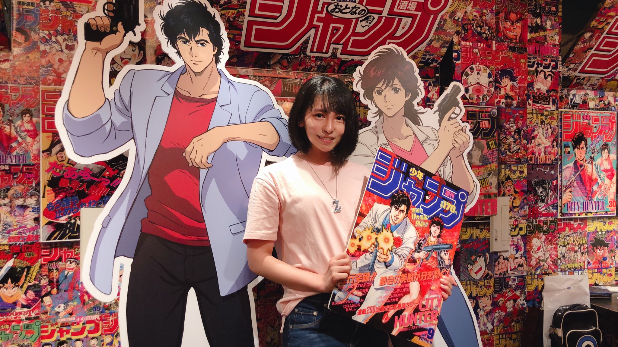 じゅパンちゃん 10 31ザーボン 最後なのでシティーハンターのお2人と記念撮影した 2枚目はただの酔っ払いw おとなのジャンプ酒場 シティーハンター T Co Hmoobo8dpj Twitter