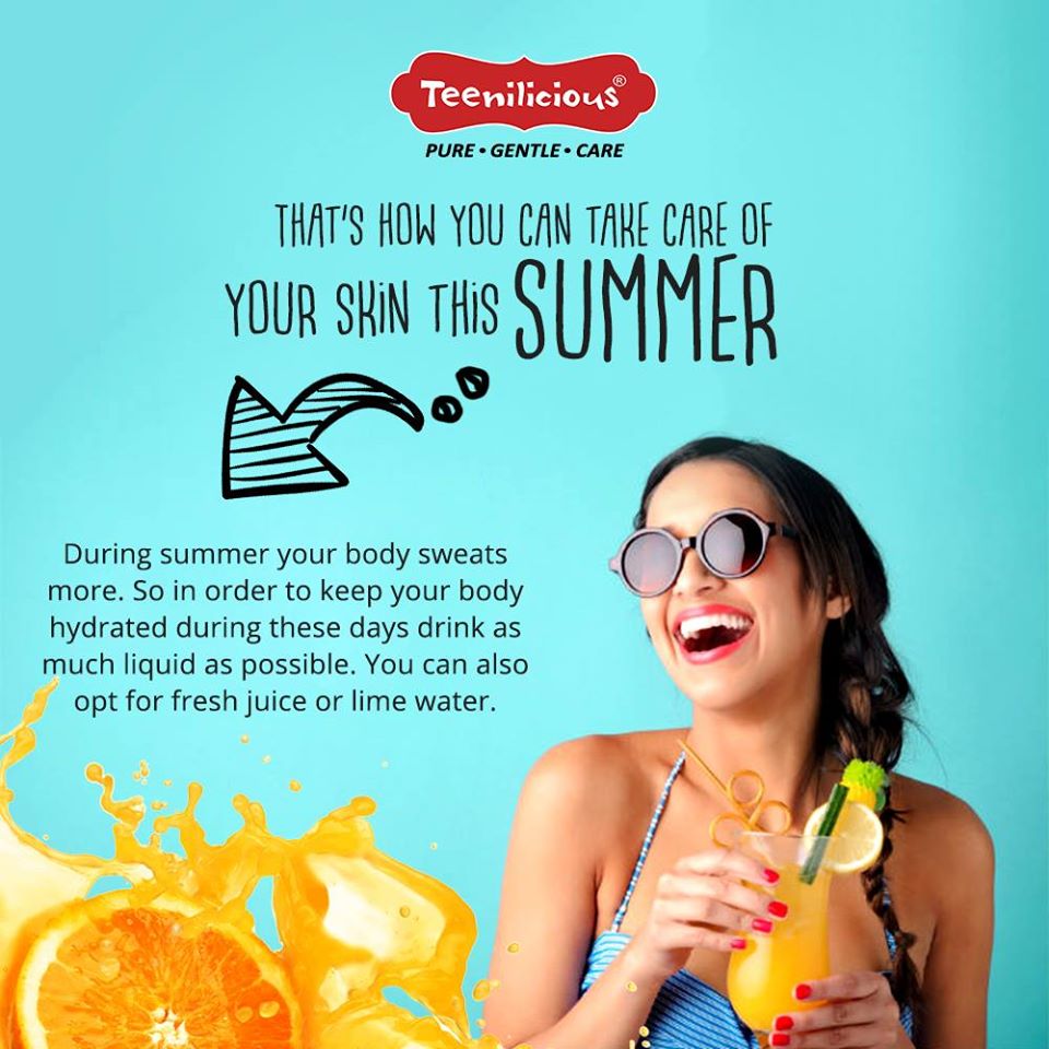 Fixdermateen's tweet photo. Take care of your skin this summer and keep glowing

# Keep Your Skin Hydrated
# Wear Sunscreen
# Drink Plenty of Water
# Consider a Change When It Comes to Your Face Wash
# Change Your Moisturizer

#fixdermateen #teenilicious #skincare #teens #summer #pigmentation #nomoreacne https://t.co/VDIxW1zcu6
