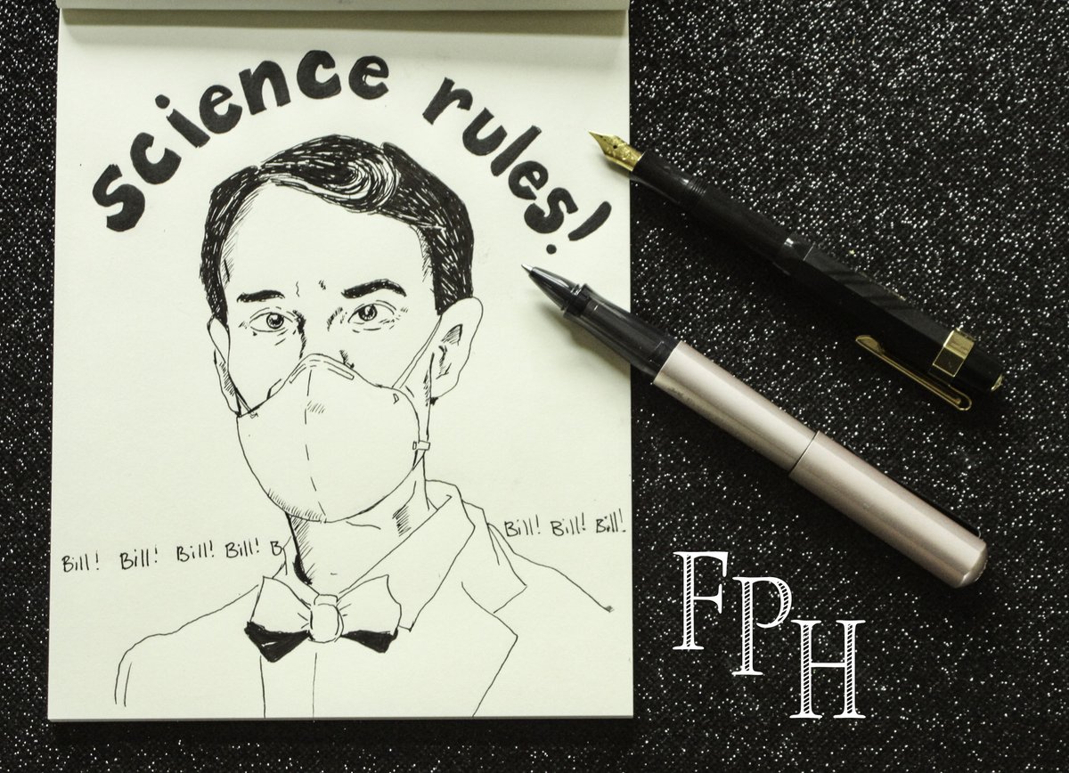 FtnPenHospital's tweet image. Stay safe and remember, "Science Rules!"
o.fph.me/HB0A50AwonF
fph.me/hexo

**************************
#billnye #scienceguy #fountainpen #fabercastell #hexo #rollerball #kaweco #fountainpenaddict #art #sketch #blackink
