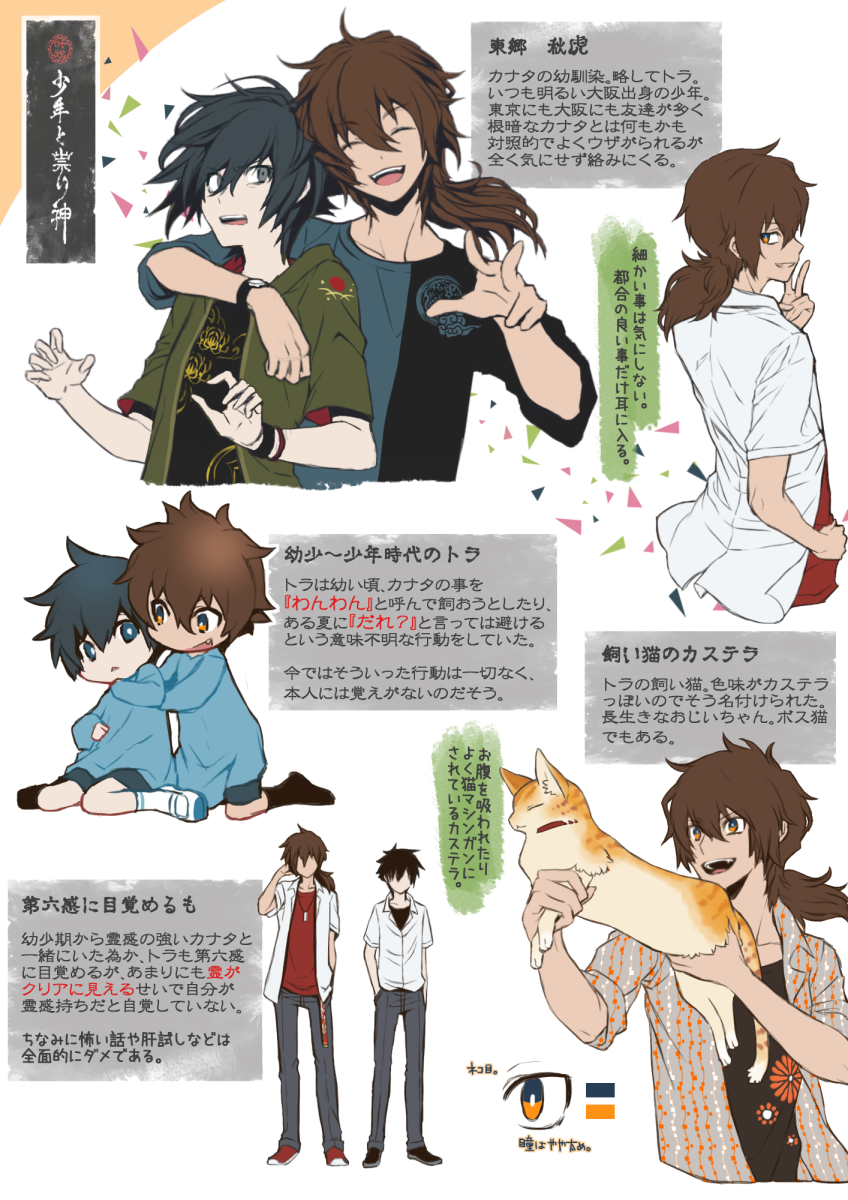 トラの詳細。 #少年と祟り神