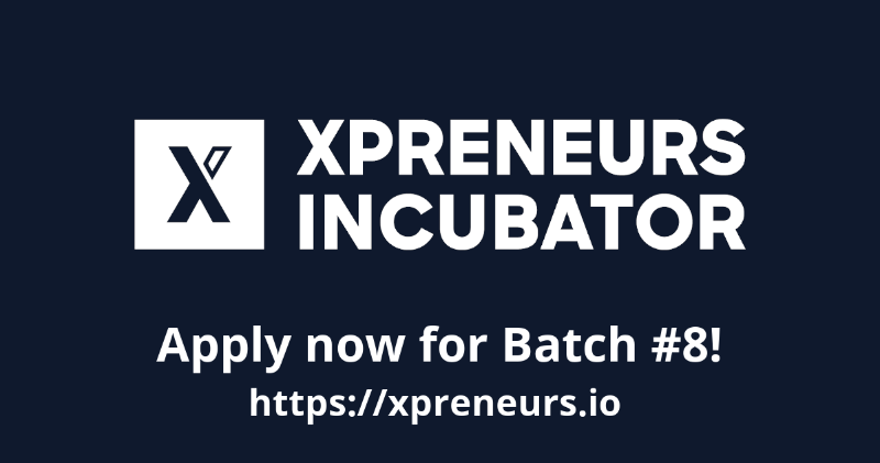 StartUpEU's tweet image. Apply to the XPRENEURS Incubator open call by Sunday 19th July!

Specialising in high tech startups, join @XPRENEURS_Incub 8th batch for a remarkable 3-month incubation programme. 

Find out more at bit.ly/38OpSIg 

#opencall