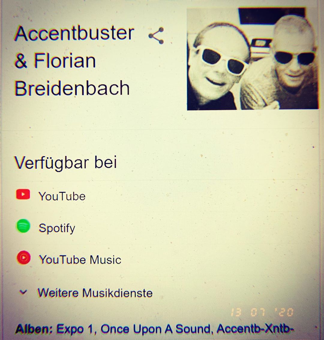 accentbuster's tweet image. hmm , #google is somehow #doingwrong here 🤔 is that made by #ai or what? it’s 'mike volt' on the #picture and not ‚florian breidenbach‘ ( @fbr81 )  😂 #technofamily #musicproducer #musicmonday #fun