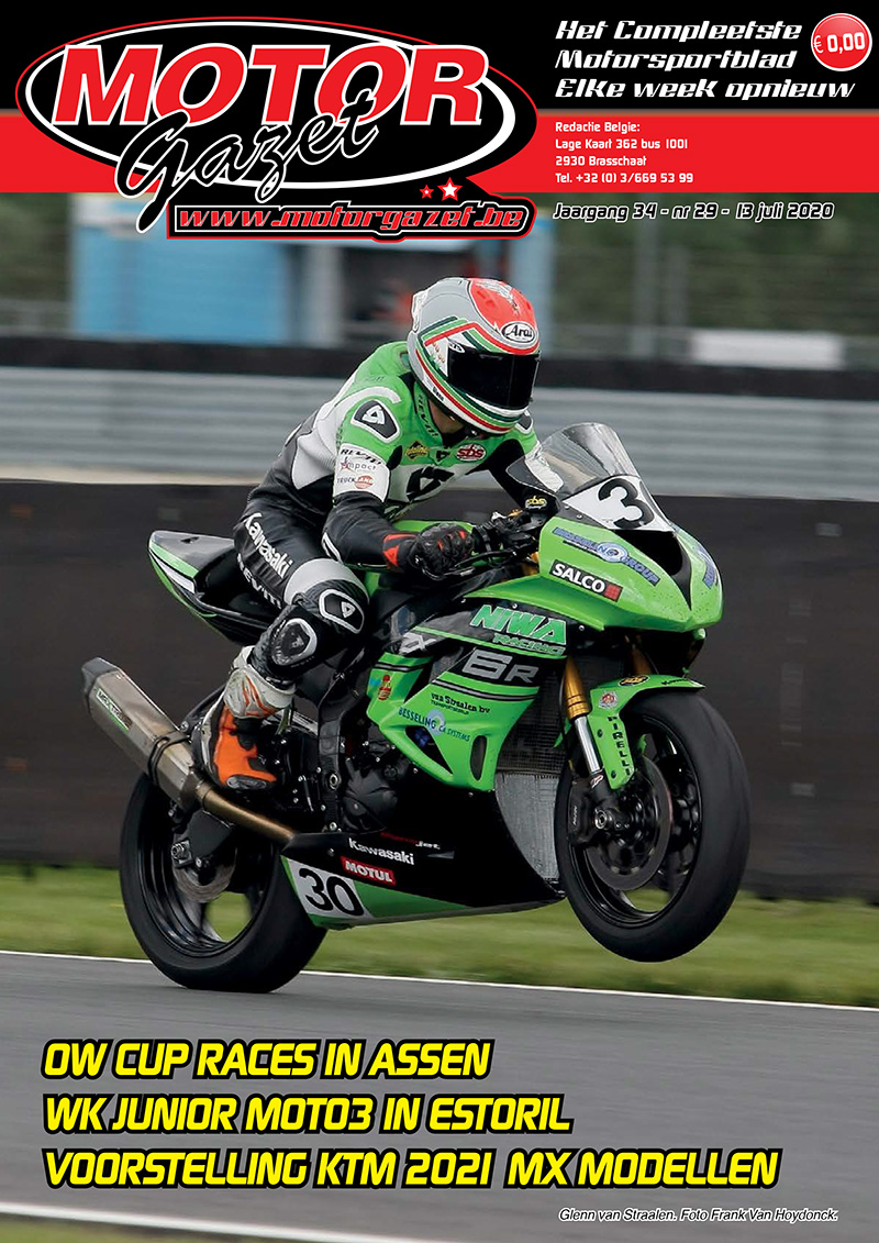 Motorgazet 29: voorstelling KTM MX 2021 en veel wegrace met onder andere BK, OW Cup, Junior Moto3 WK. #digitaal #gratis