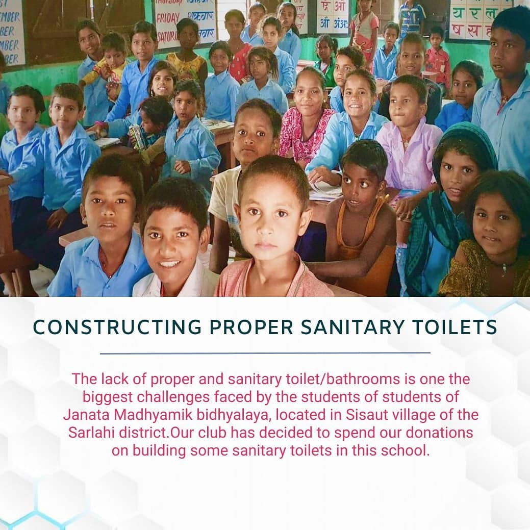 KtmLeos's tweet photo. Sanitary needs are basic needs, and thats what we are trying to provide to these students from Janta Madhyamik Bidhyalaya (Sisaut village of Sarlahi district). Help us raise funds so that we can construct proper and sanitary toilets for these children. https://t.co/JkO727oz3E