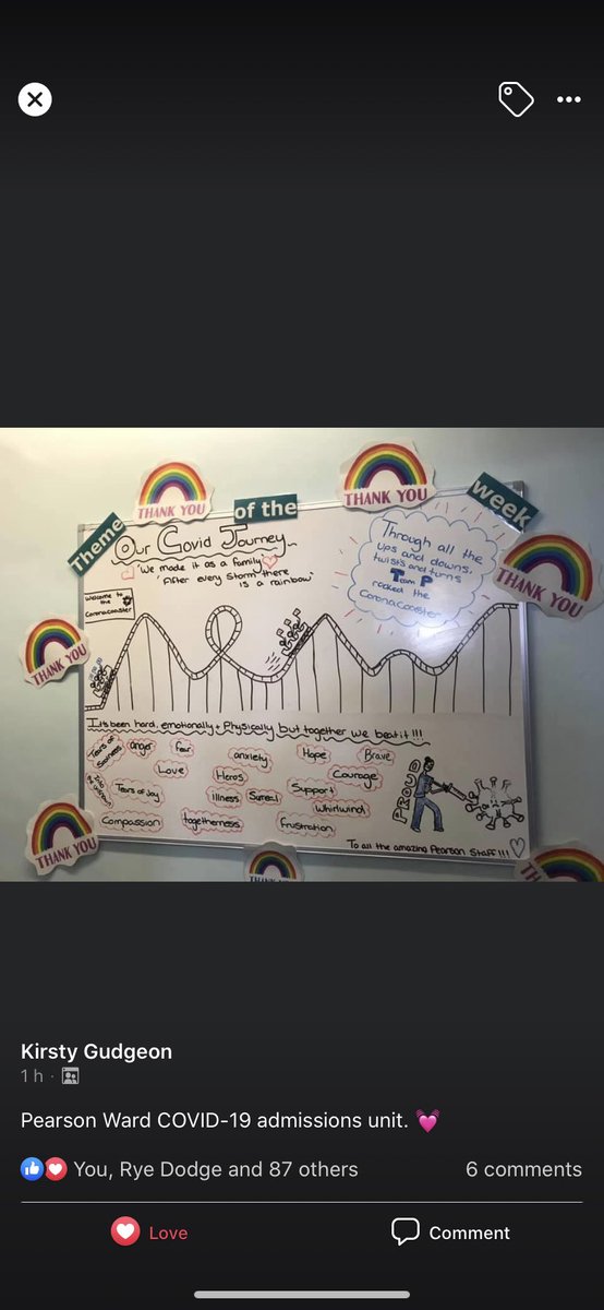 Team P moving forward on our COVID journey.. So proud of all the staff how they have changed speciality overnight, kept smiling, worked together and supported each other. Can’t ask for anything else as a Sister #proudtocare #goingforgold