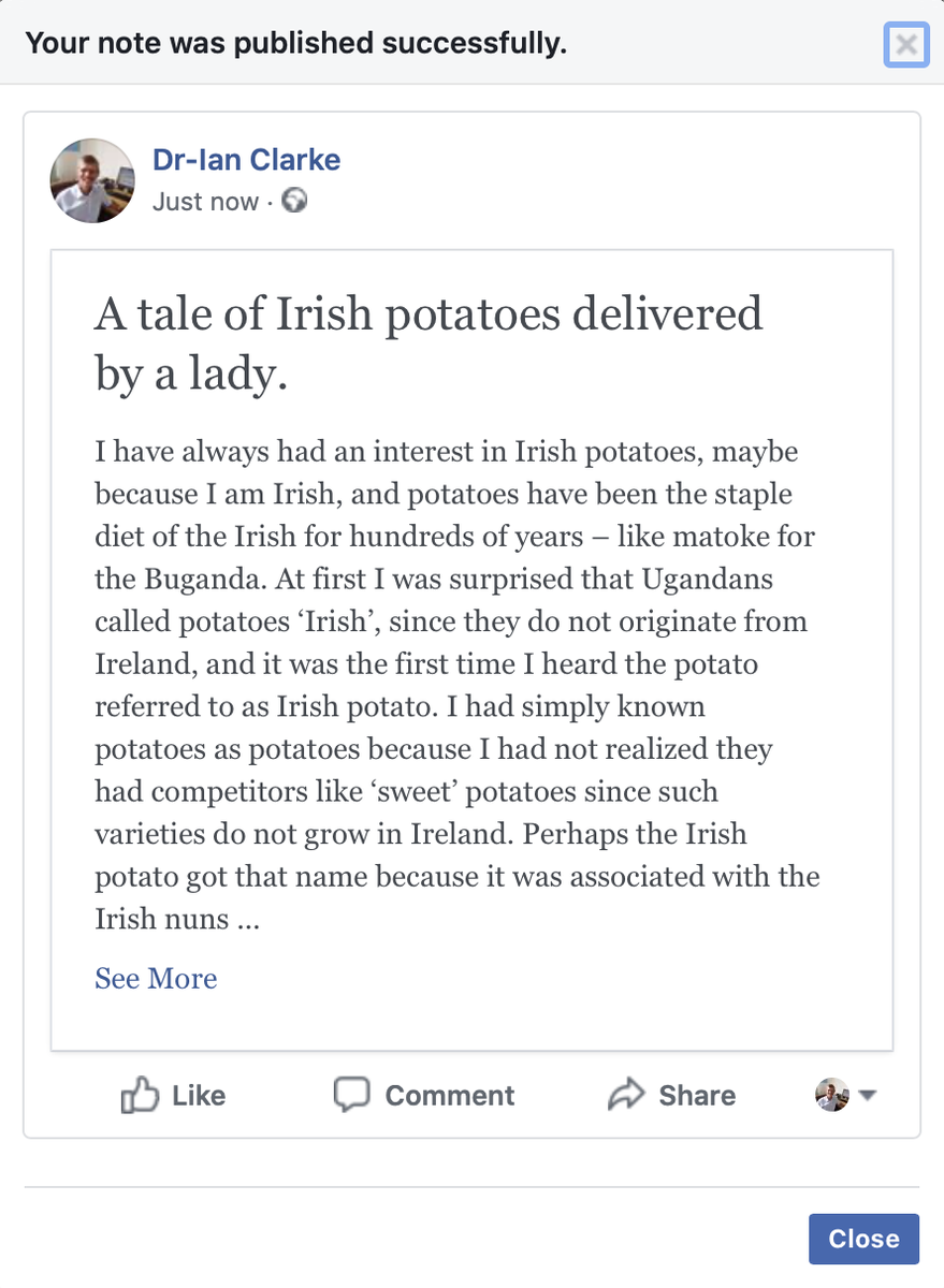 She says Goodbye to her 4 children to supply the needs,Here is A Tale of Irish Potatoes delivered by a Lady.
My article on;<a href="/newvisionwire/">The New Vision</a>
<a href="/facebook/">Facebook</a>; tinyurl.com/ybjlbgyy