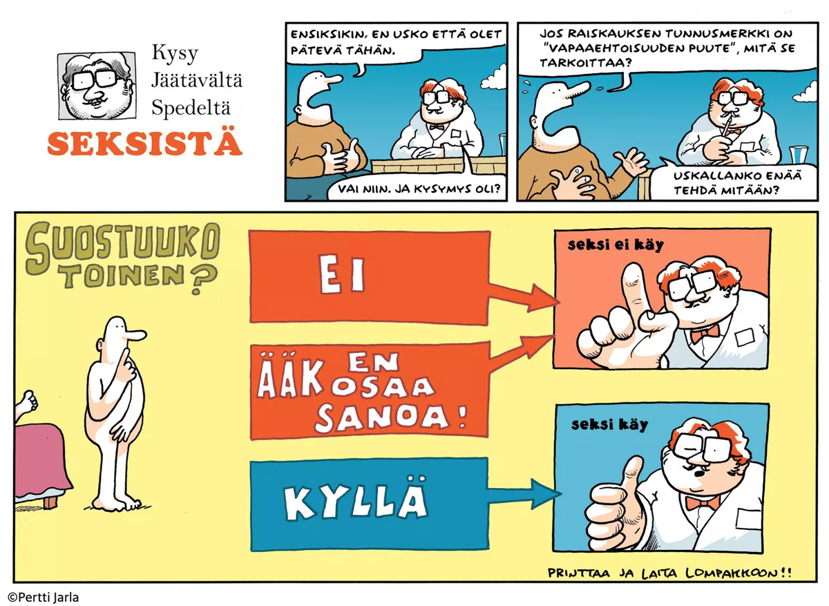 Näin helppoa se on. #suostumus