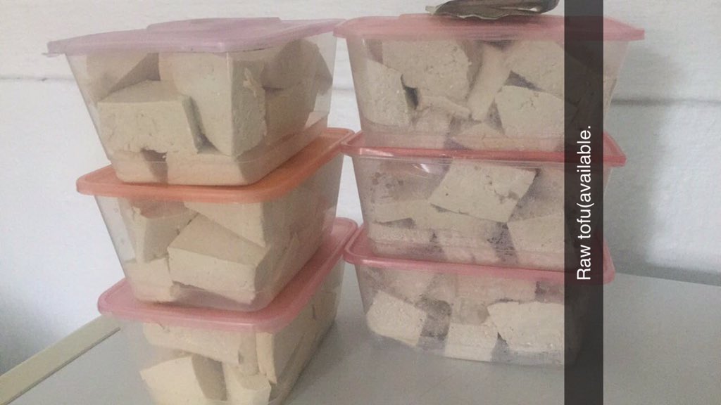 Hi y’all,get your soft and tasty awara(tofu)from us..wil be available on Tuesday,kindly rt when you see this,pleaseeeee.