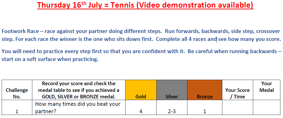 ActiveSchoolsED's tweet photo. Week 3 of our Active Schools virtual summer camp! Today it’s… TENNIS! Video demonstrations at https://t.co/AAgMa6uh6Q Have fun and share your attempts with us using #ActiveVideos #ActiveSchools @sportscotland @Edinburgh_CC https://t.co/XjTh77sUgS