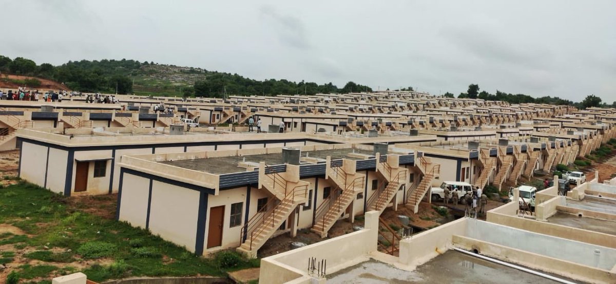 VSrinivasGoud's tweet photo. Take a photo tour of KTR Nagar, Which was inaugurated by Hon’ble MA &amp; UD Minister Sri @KTRTRS Garu today in Veerannapet of Mahabubnagar. https://t.co/eBCNV8KmtO