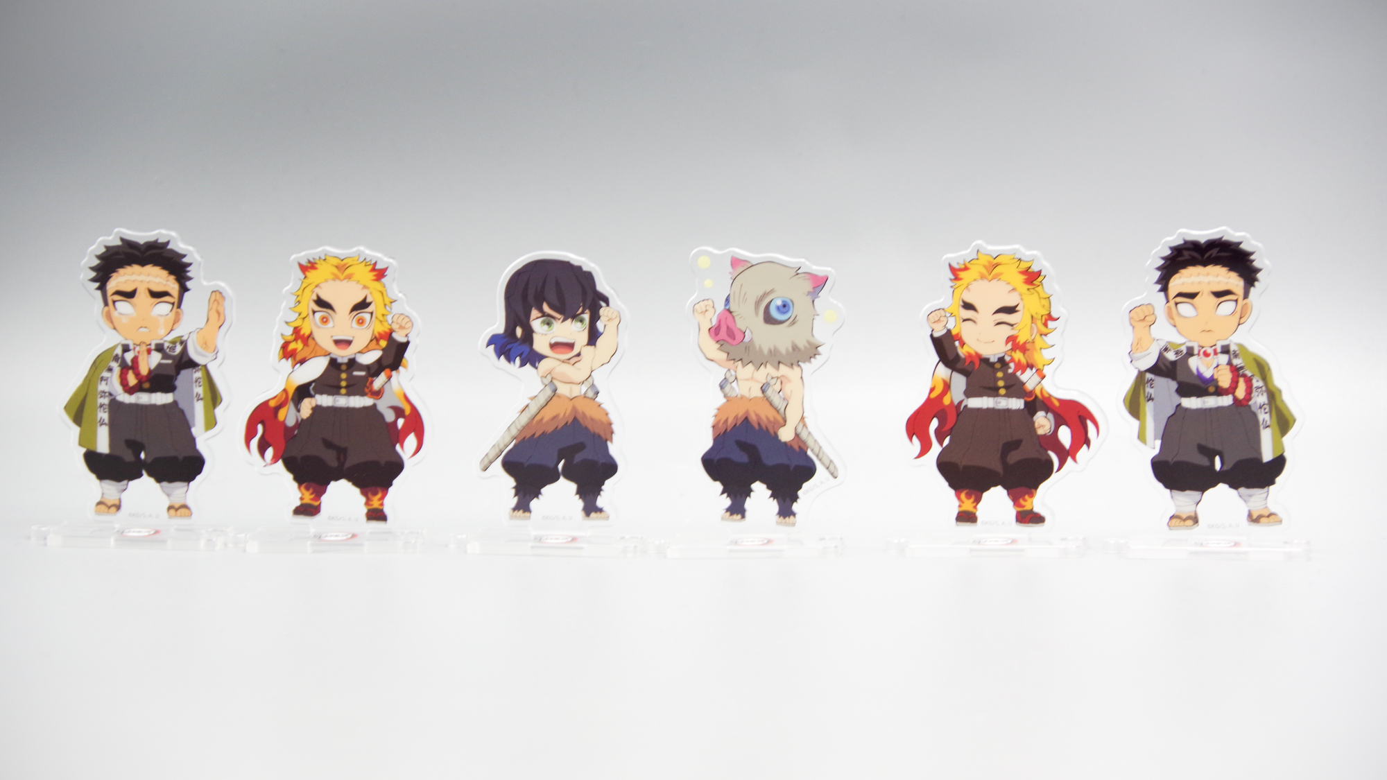 hosoi　鬼滅の刃　繋がるアクリルスタンド　煉獄　悲鳴嶼　伊之助 ufotable в X: „<ufotableWEBSHOPよりグッズのご紹介> 「繋がる
