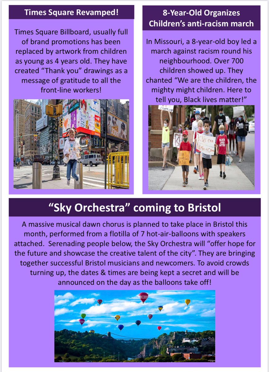 As it's Monday it means POSITIVE NEWSLETTER DAY! Here is our 14th edition, with some lovely stories 😀

We hope you all enjoy them &amp; have a wonderful week!