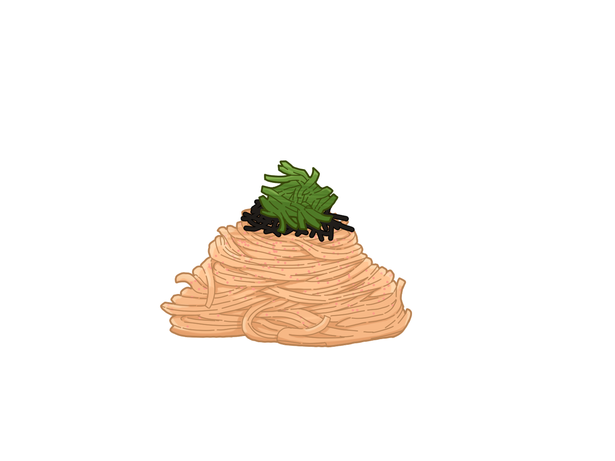 兼子良 Sur Twitter たらこスパゲティのイラスト描きました 大葉のアクセントが良いんですよねぇ フリー素材ですので 機会があったら使ってください イラスト フリー素材 パスタ
