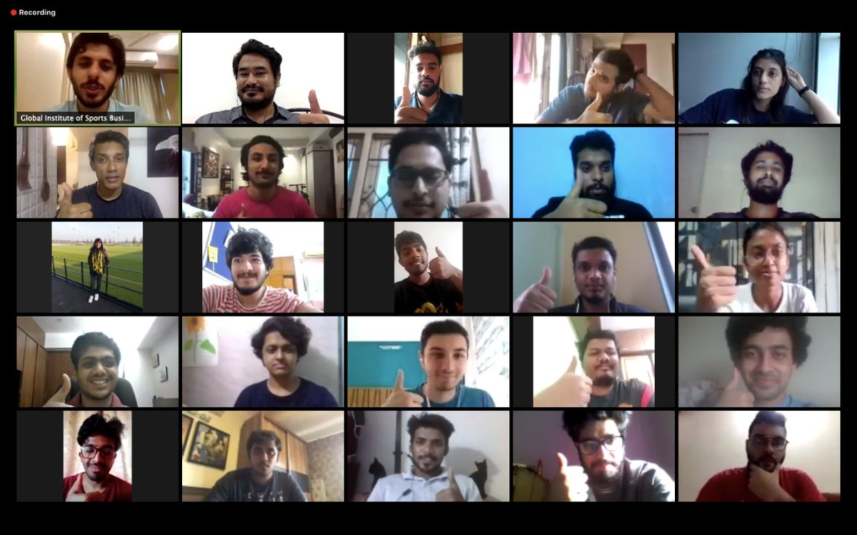 A fun &amp; engaging interaction with the students of <a href="/GISB_India/">GISB India</a> led by #AIFC Director <a href="/DineshNair74/">Dinesh V Nair</a> held this afternoon. Too many questions that kept Mr. Nair busy till the very end!

Hope to see most of you out there working towards the benefit of #indianfootball. Best wishes 😊