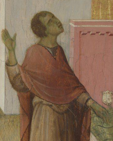 hishamjmatar's tweet photo. 10. ‘It is a painting that is questioning and ironic about what it might mean to truly see.’ #AMonthinSiena @BBCRadio4 @NationalGallery @PenguinUKBooks @randomhouse https://t.co/Yzya26ZilR