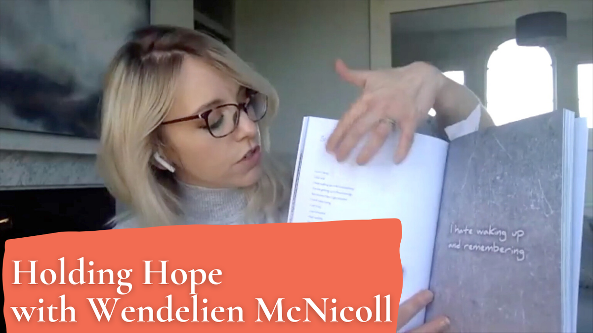 ReframeClubCIC's tweet photo. Watch the full interview Holding Hope with 'Surviving the Tsunami of Grief' Co-author @whmcounselling  https://t.co/jJcnUwaeR7 #holistichealth #wellbeingnotweight https://t.co/d1kPWy7CEO