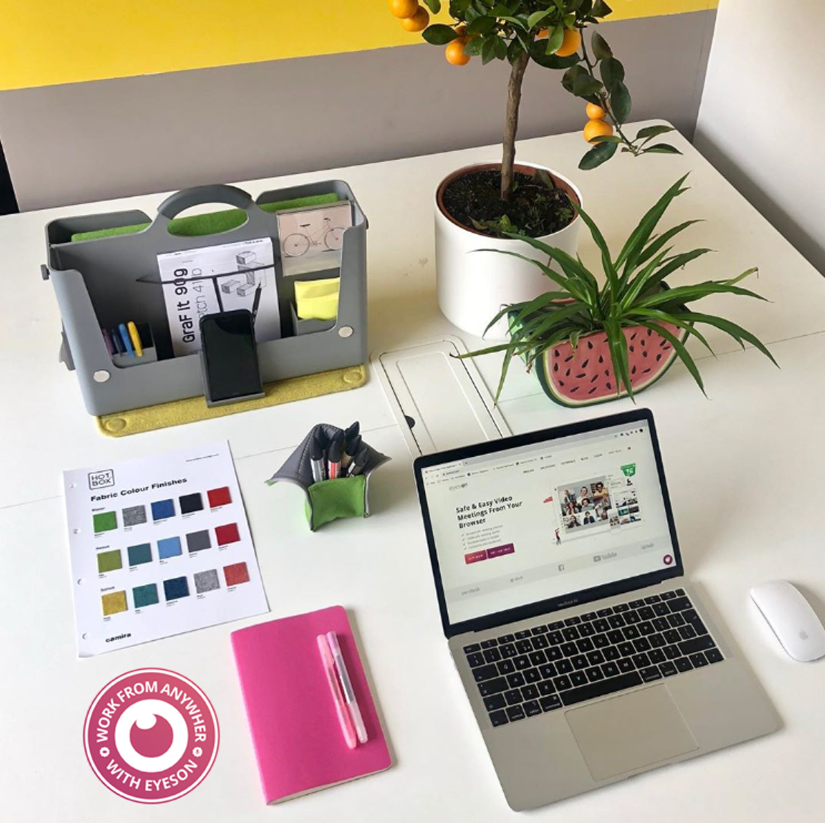 eyeson_team's tweet photo. Where are you working from today? Back in the office, working from home or somewhere in between? 😍 make sure to follow and tag us in your photo showing us where you’re working from and you’re in! https://t.co/Ib28VRRR6y
#workfromhome #workfromanywhere #winayear https://t.co/mvwi0rE2tW