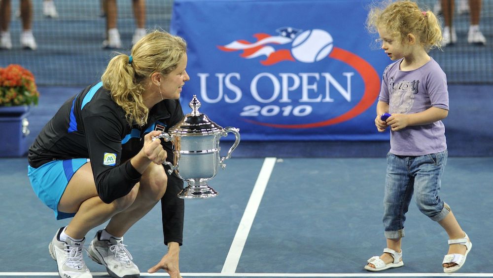 WTA's tweet photo. "My heroes have changed. After having a child, my heroes are moms because women are superheroes." - @serenawilliams 🥰

We're paying tribute to the mothers on the WTA Tour--> https://t.co/EWHO1DwC1o https://t.co/nqWIowpuN9