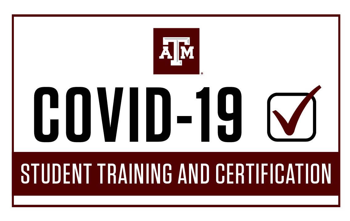 tamustudentlife's tweet image. STUDENTS: Please check your email for correspondence from the Dean of Student Life, Dr. Anne Reber, regarding the COVID-19 Training and Certification that you must take prior to returning to campus. @TAMU