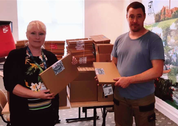 This week we will be distributing 200 craft packs to older people registered with our Bright Days service.  The packs have been developed by <a href="/greatermcr/">Greater Manchester Combined Authority</a>  and distributed to local organisations in Wigan Borough by <a href="/WiganCouncil/">Wigan Council</a>