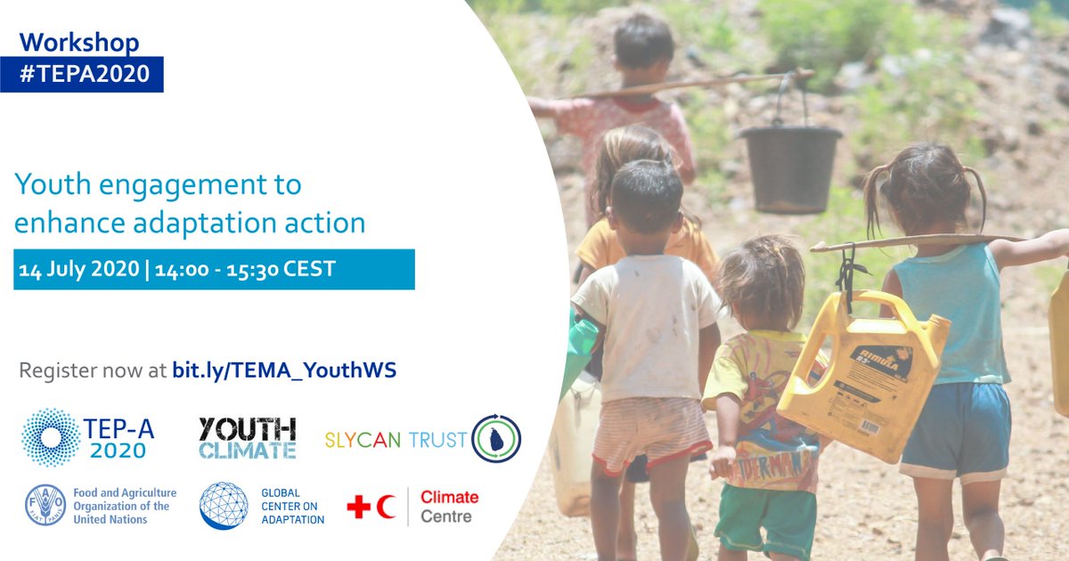 DayAdOrg's tweet photo. Proud to announce that we will take part in the #unfccc #youthengagement #adaptations workshop tmr. Our own @ShuAdapt will represent the DAYAD team to share &amp; learn. 👂📢🥳

Anyone who is young or young-at-heart can register for the online event here: https://t.co/l2vmPAZEi5 🙌 https://t.co/9HpR6cdnLq