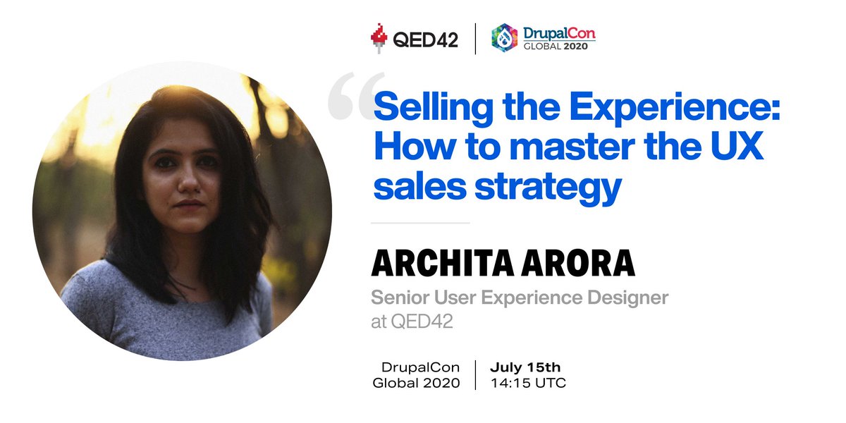 How do UX sales plan affect conversions?  Are the users, clients, content and presentations a part of an effective UX sales strategy? Don't miss the <a href="/drupalcon/">DrupalCon Chicago 2026</a> global as <a href="/architaarora/">Archita Arora</a> shares a session on 'How to master UX sales strategy' on 15th July at 7:45 pm IST.
<a href="/DrupalConNA/">DrupalCon North America</a>