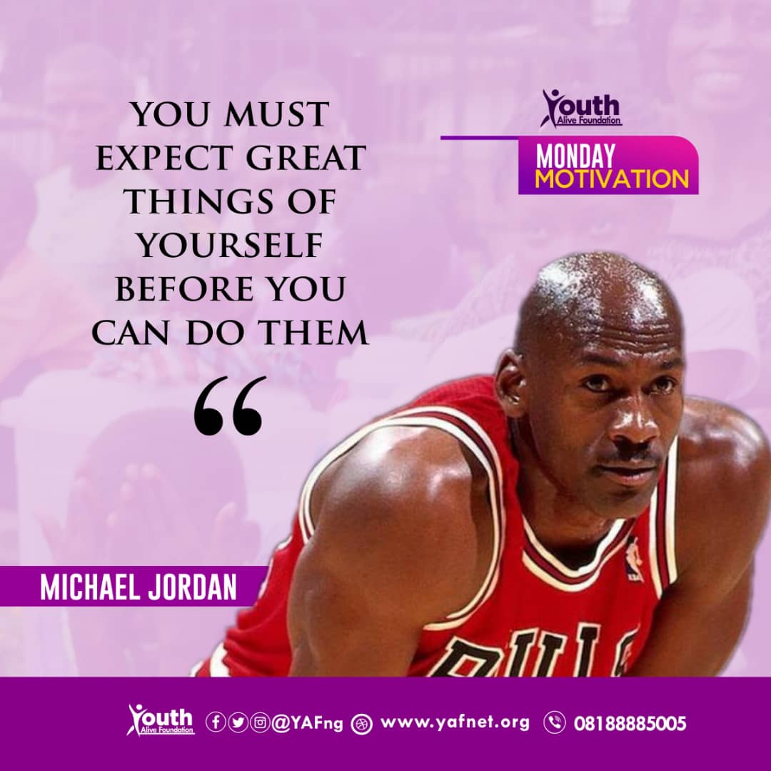 TheYAFafrica's tweet photo. Self confidence is the fuel that helps to stoke the fires of greatness
Your mental state plays a big role in whether you succeed or fail, and having high expectations of yourself can be a very productive factor.
#MondayMotivation
#SafeAtHome
#SAVE19 https://t.co/HcVEKl1dar