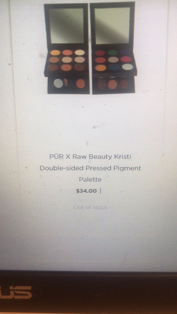 ally_dowlingx's tweet photo. @RawBeautyKristi after trying 5 times to place my order having errors every time I finally tried on my computer and now the palette is out of stock. I am so disappointed with @purcosmetics for the way they have acted through this. Guess I have to wait for the next restock 😒😒 https://t.co/gHNP8ec3bg