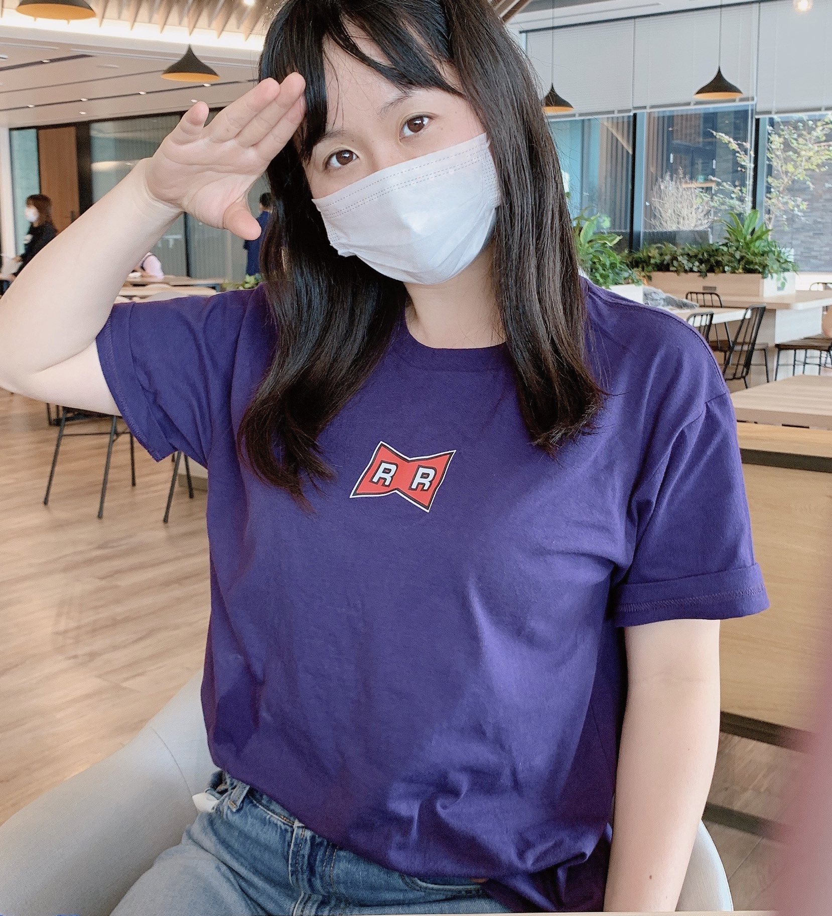 れっぴーず 紫にレッドリボン軍のロゴマーク バイオレット大佐と呼んでもらおうかな Tシャツコレクション ドラゴンボール T Co Fjiaiicrc5 Twitter