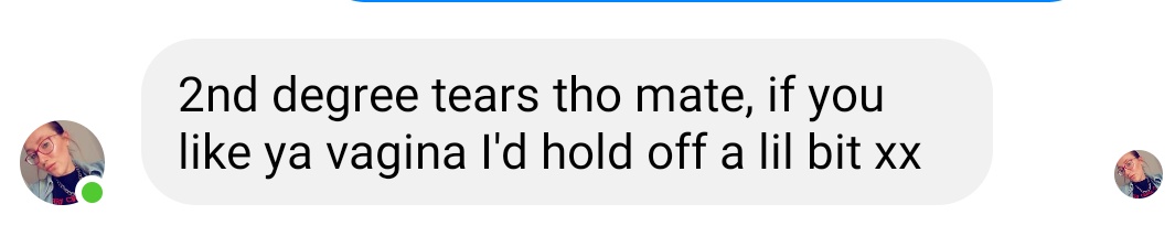 Rebekah's take on childbirth 
<a href="/Bmotteram/">R 🍒</a>