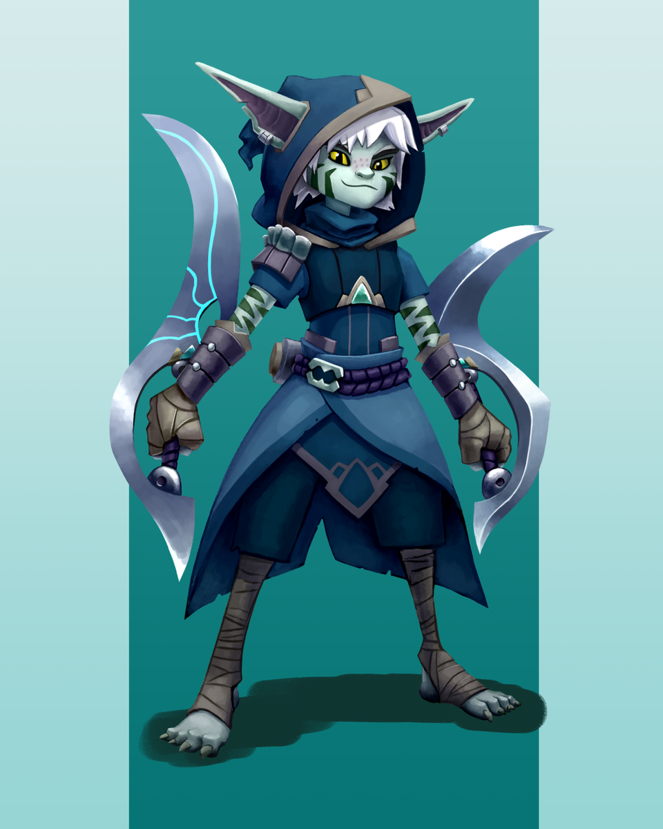 Scarfront's tweet photo. Sure, why not throw my hat into the ring.

#NobodyArtistClub feels a little self-deprecating
#IAMSomebodyArtistClub sounds better
#under10kgang is technically true
#characterdesign is what I like to do https://t.co/nmYWz6pDJJ