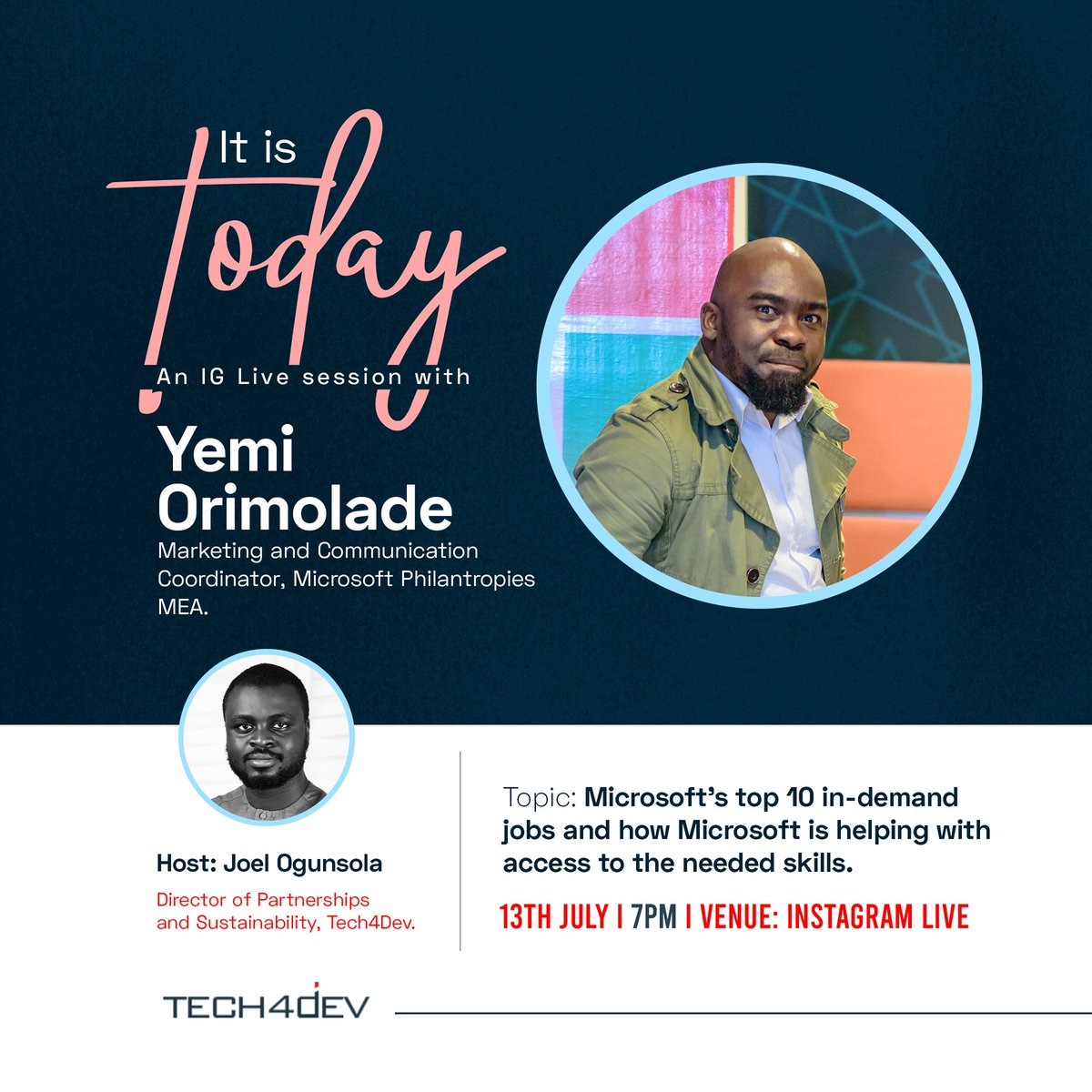 Tech4Dev tweet media