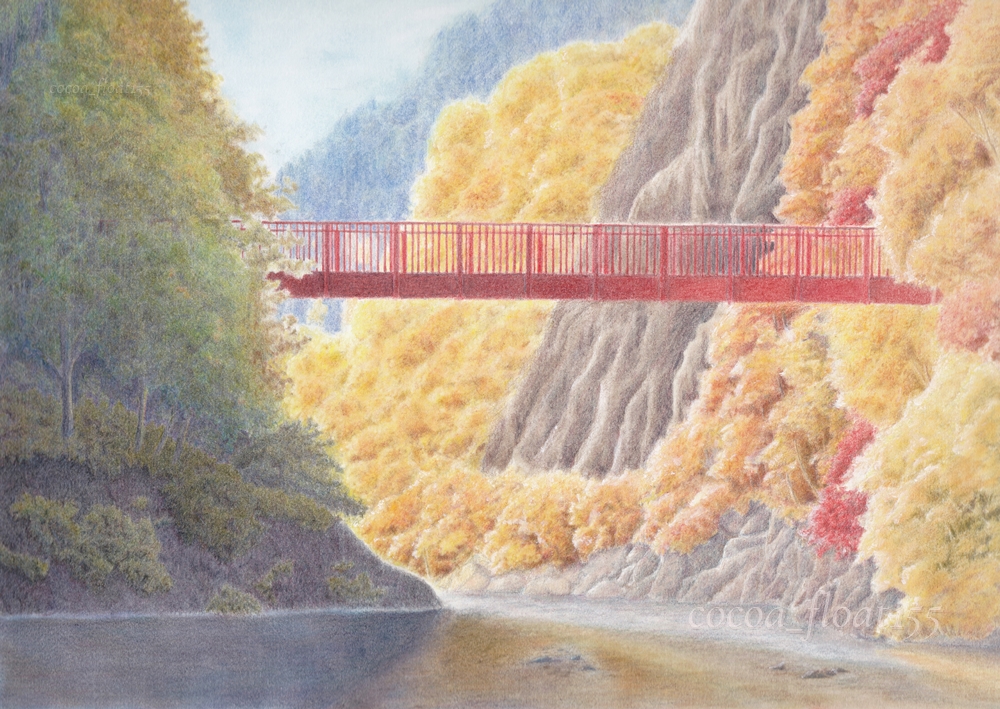 抹茶latte 色鉛筆画 季節的にちょっと早いんですが 紅葉の定山渓 北海道 を描いてみました 色鉛筆 色鉛筆画 風景画 絵描きさんと繋がりたい 定山渓 抹茶latte 色鉛筆画 季節的にちょっと早いんですが 紅葉の定山渓 北海道 を描いてみました 色鉛筆 色鉛筆画 風景画 絵描きさんと繋がりたい 定山渓