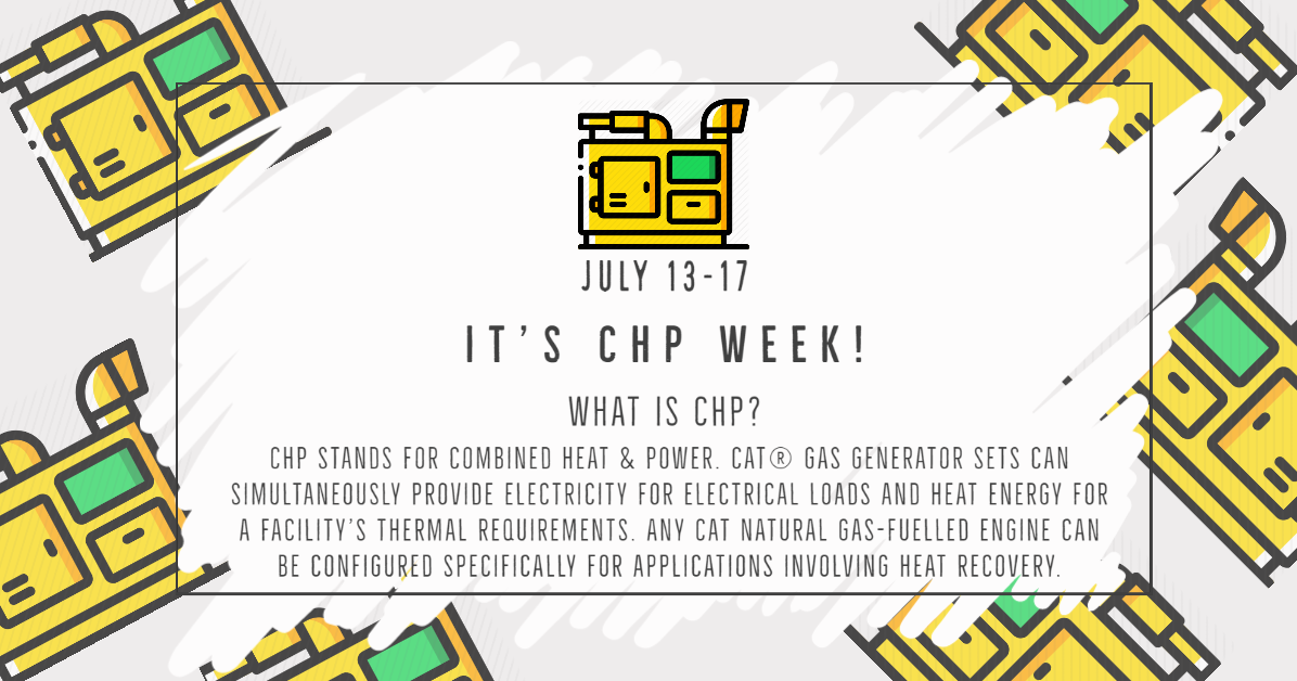 YanceyPower's tweet image. IT&apos;S CHP WEEK! Want to learn more? Follow us for information, prizes, webinars, and to learn more about CHP all week! #chpweek #naturalgasgenerators #sustainableenergy