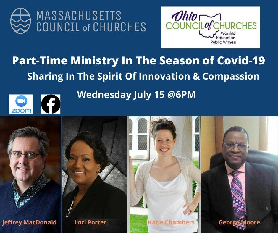 Honored to be part of this @MassChurches + @ChurchesOhio panel, which is free & open to all. Please share & join us. @wjkbooks @TheBTSCenter @LewisLeadership @NHChurches @SNEUnitedChurch @Livng_Church @YaleDivSchool @PresbyNews @The_ACNA @ELCA @episcopalchurch @UMChurch