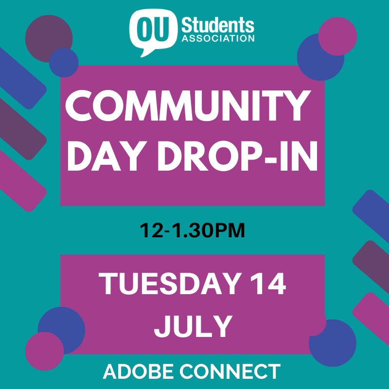 OUstudents's tweet photo. Have you finished your studies now #OUstudents? Are you waiting for your results? Why not chat to other students that are in the same boat tomorrow in our Day Drop-in at 12-1.30pm! 🤩👋 https://t.co/20m2ZzD0Af #OUcommunity https://t.co/AhD3pkOp5u