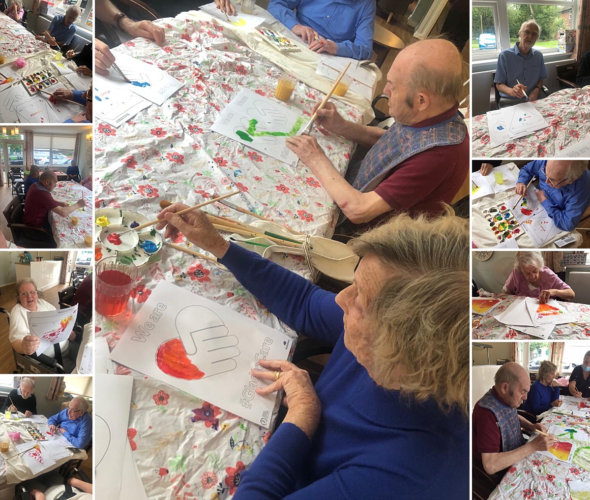 BoroughCareLtd's tweet image. Here are some pictures of our staff &amp;amp; residents from Silverdale, Bruce Lodge &amp;amp; Reinbek getting involved in last week’s #StarsinMemory campaign #carehomes #stockport ow.ly/18L150Aui02