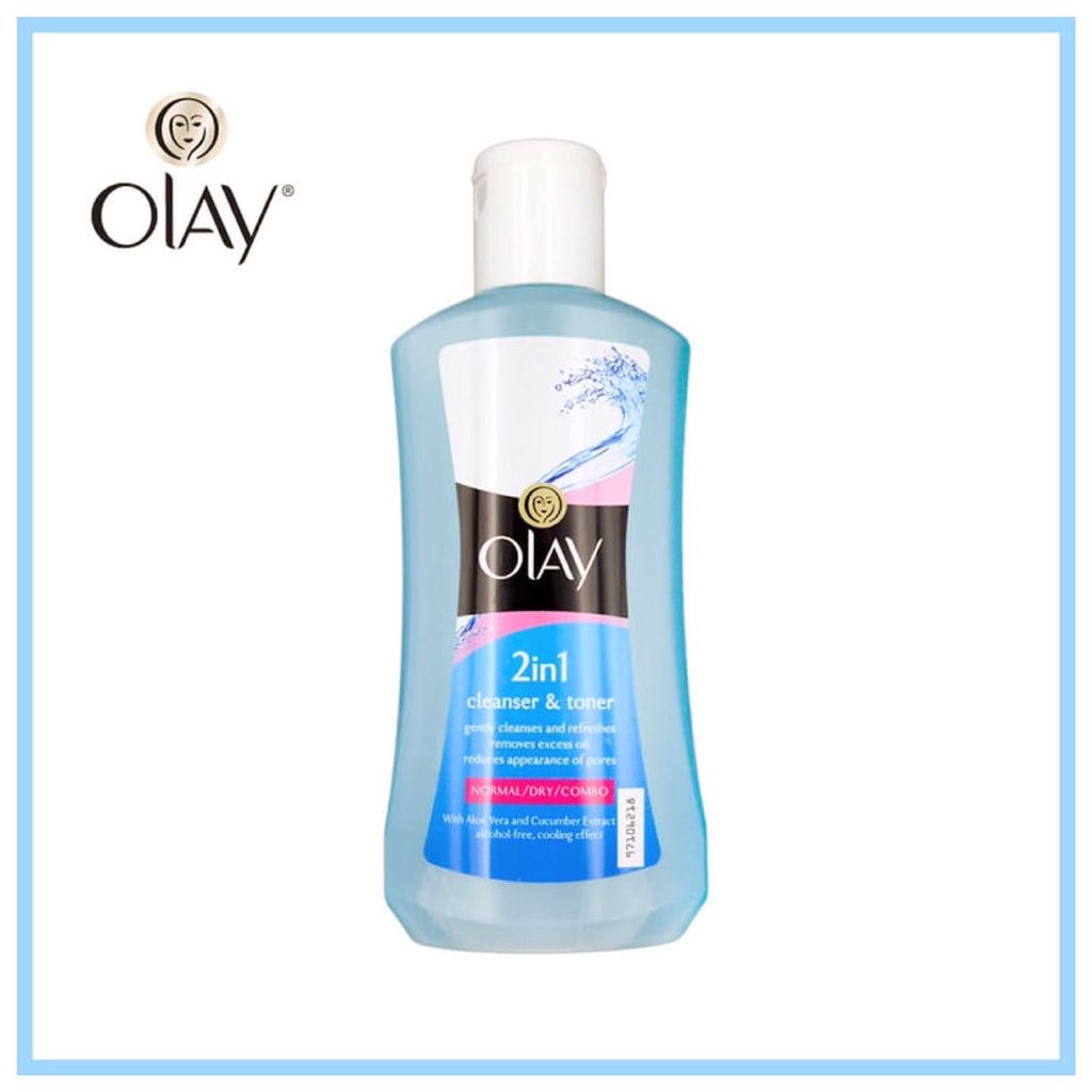 olay cleanser and toner