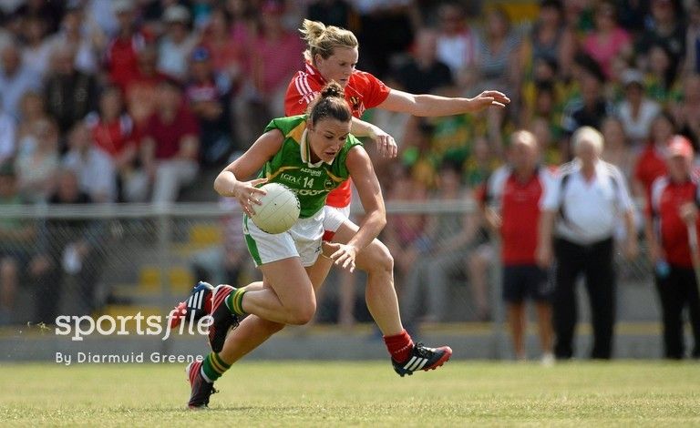 sportsfile's tweet image. 📅 #OnThisDay in 2013

@kerryladiesfoot beat Cork in the TG4 @LadiesFootball Munster Senior Championship Final in Castletownroche.

📸 @Diarmuid_G 

🔗 sportsfile.com/more-images/13…