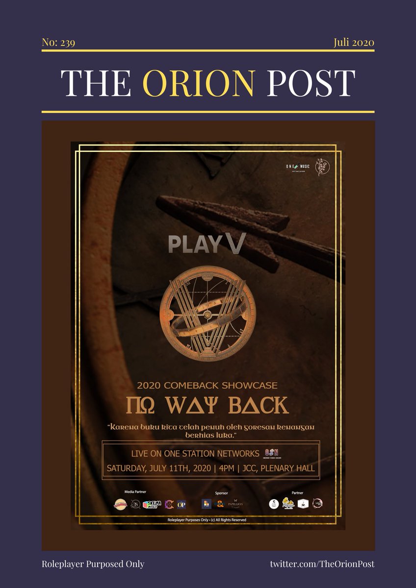 TheOrionPost's tweet image. ⠀⠀⠀

[𝗘𝗡𝗧] 𝐏𝐥𝐚𝐲𝐕 𝐊𝐞𝐦𝐛𝐚𝐥𝐢 𝐒𝐚𝐩𝐚 𝐏𝐞𝐧𝐠𝐠𝐞𝐦𝐚𝐫 𝐌𝐞𝐥𝐚𝐥𝐮𝐢 '𝐂𝐨𝐦𝐞𝐛𝐚𝐜𝐤 𝐒𝐡𝐨𝐰𝐜𝐚𝐬𝐞': "𝐍𝐎 𝐖𝐀𝐘 𝐁𝐀𝐂𝐊"
⠀