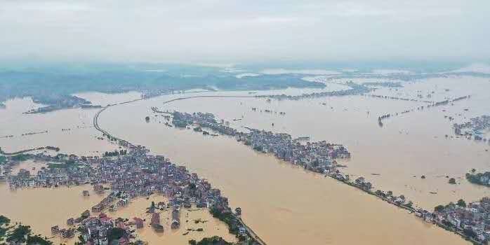  #ThreeGorgesDam  #YangtzeRiver #ChinaFloodingUpdated photos from Poyang Lake, China's largest freshwater lake in Jiangxi Province.