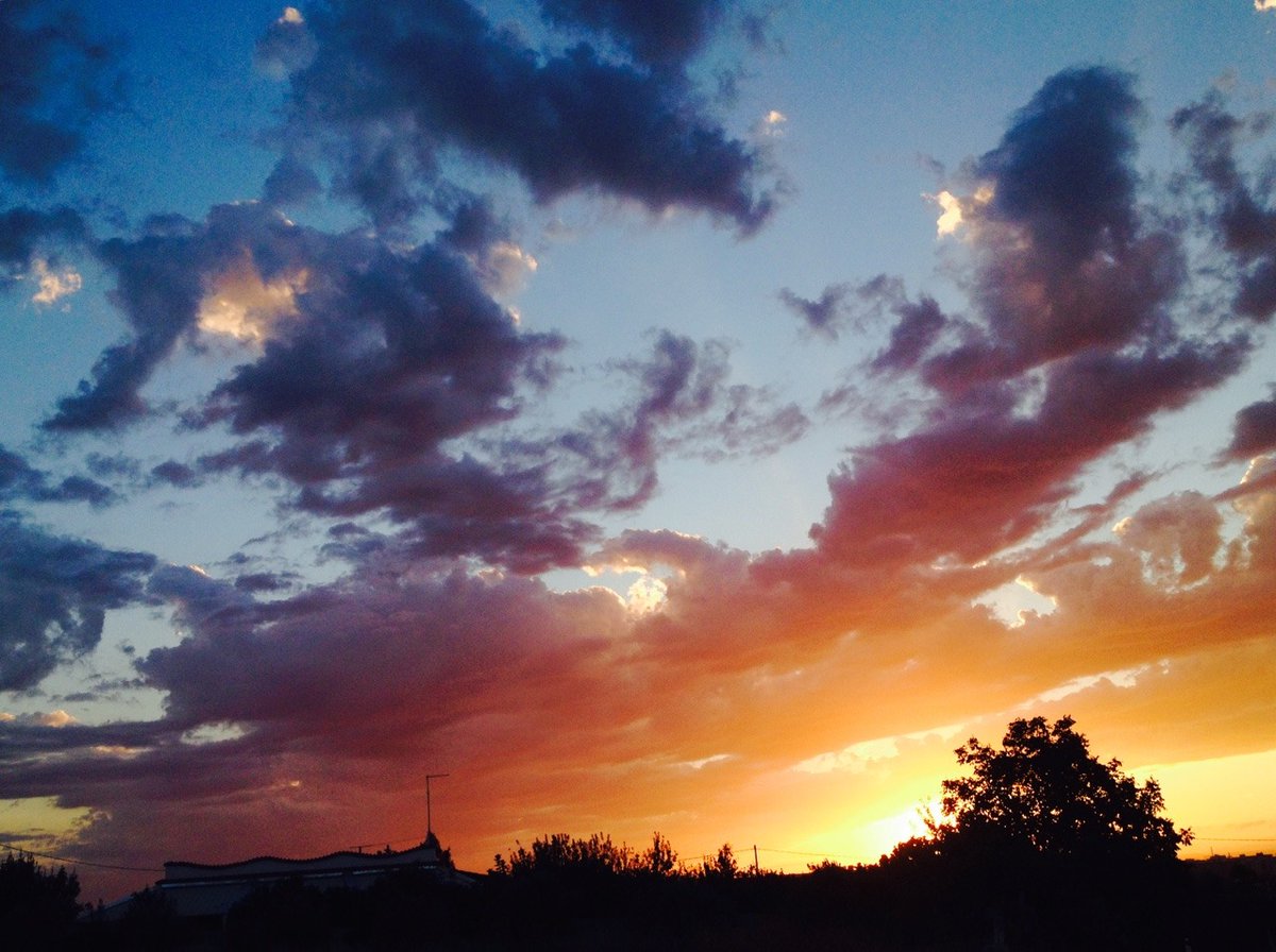 I get lost in beautiful sunsets and cloud formations