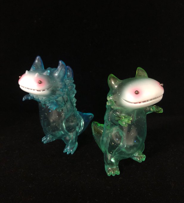 山椒魚怪獣 バイロン＆ランジロン 富士山 新品未開封